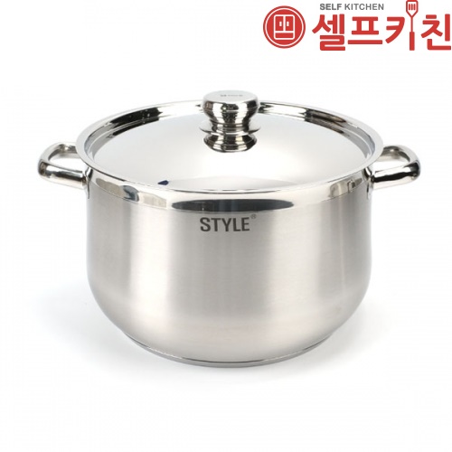 스타일 곰솥냄비 인덕션겸용 찜솥 곰통 다용도 스테인레스